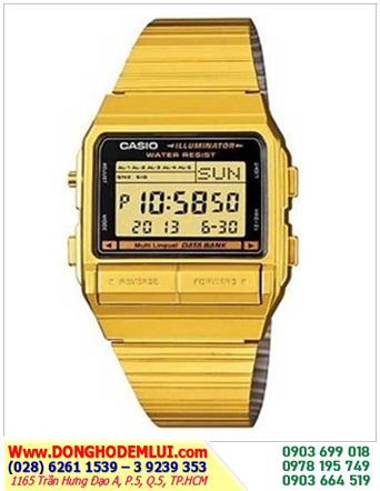 Casio DB-380G-1DF; Đồng hồ điện tử iLLuminator Casio DB-380G-1DF chính hãng Casio _ Bảo hành 2 năm